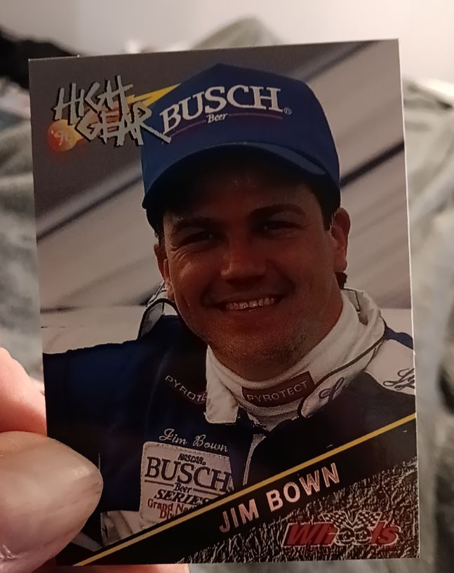1994 Wheels Racing High Gear #163 Jim Bown — front