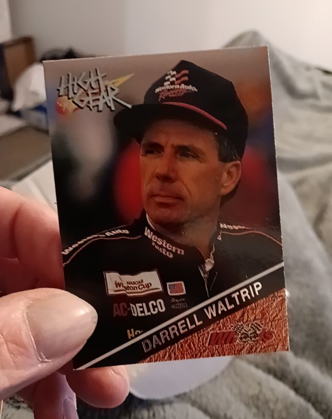1994 Wheels High Gear #117 Darrell Waltrip — front