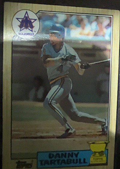 1987 Topps #476 Danny Tartabull — front