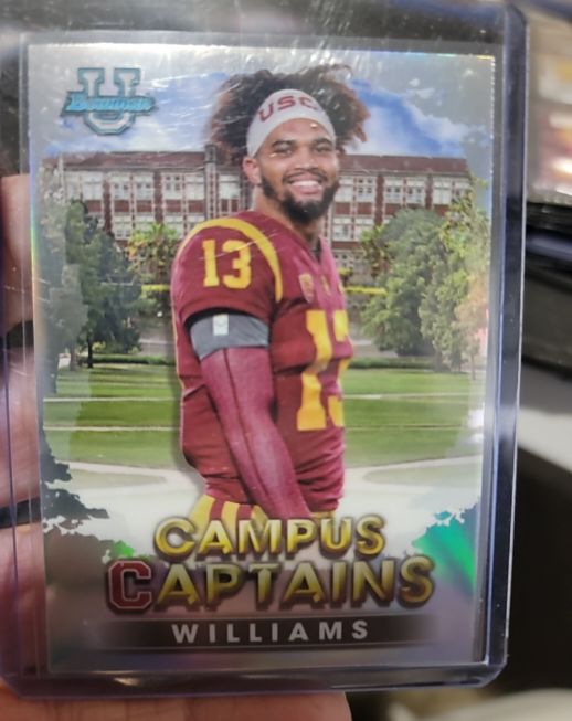 2022 Bowman's Best University Campus Captains #CC-2 Caleb Williams — front