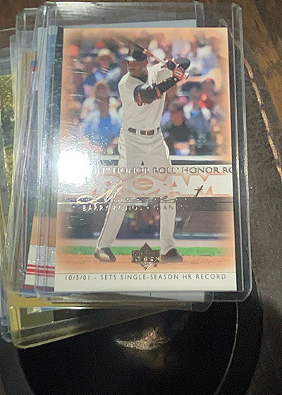 2002 Upper Deck Honor Roll Dream Moments #54 Barry Bonds — front