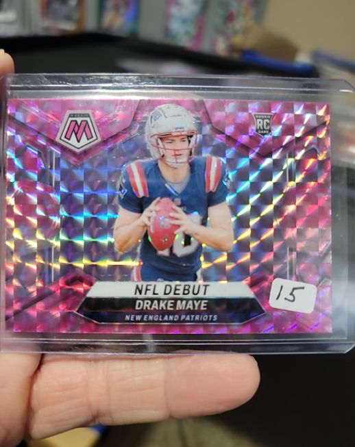 2024 Panini Mosaic NFL Debut #273 Drake Maye — front