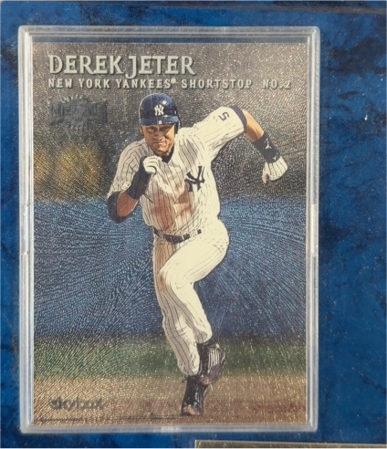 2000 Skybox Metal #2 Derek Jeter — front
