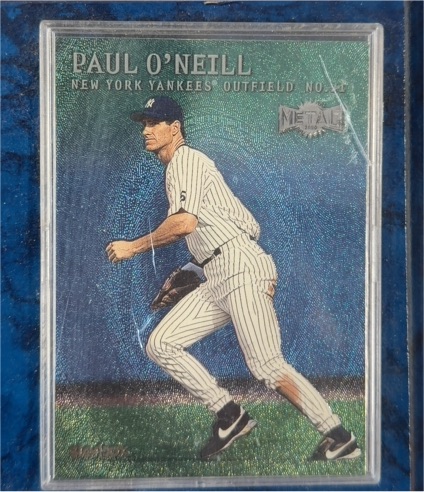 2000 Skybox Metal #196 Paul O'Neill — front