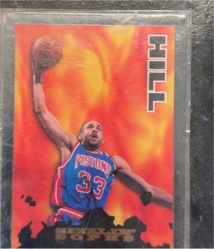 1995-96 Hoops #199 Grant Hill — front