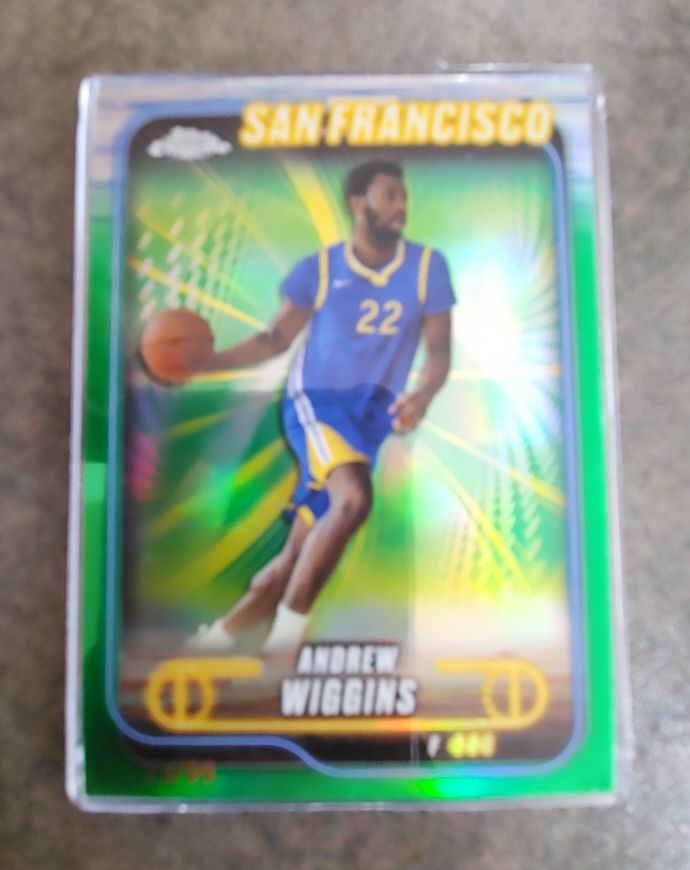 2024-25 Topps Chrome Basketball #155 Andrew Wiggins — front