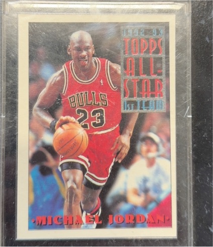 1993-94 Topps #101 Michael Jordan — front