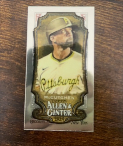 2024 Topps Allen & Ginter #203 Andrew McCutchen — front