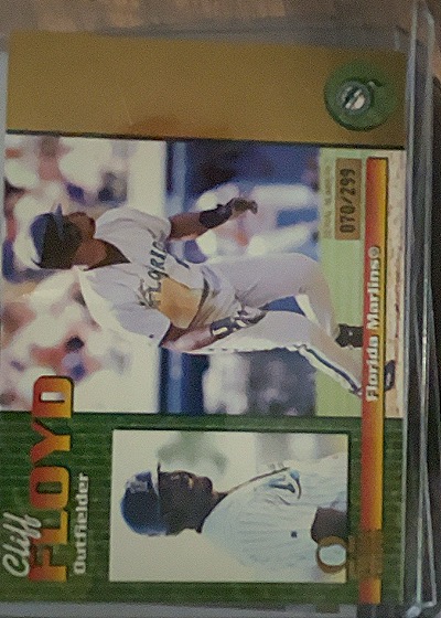 1999 Pacific Omega #178 Cliff Floyd — front