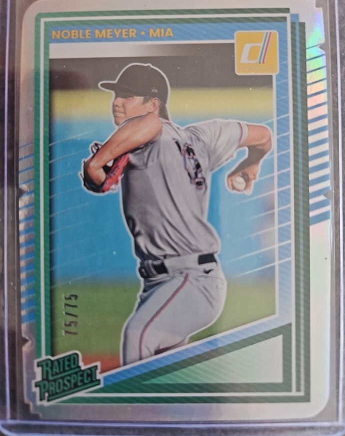 2025 Donruss #110 Noble Meyer — front