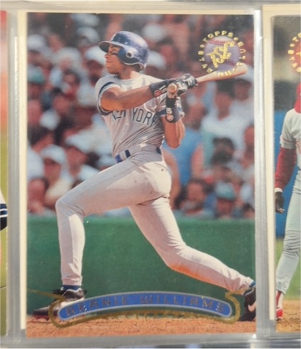 1996 Stadium Club #289 Bernie Williams — front
