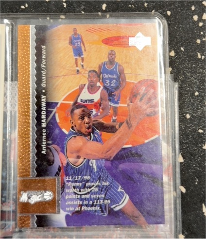 1996-97 Upper Deck #86 Anfernee Hardaway — front