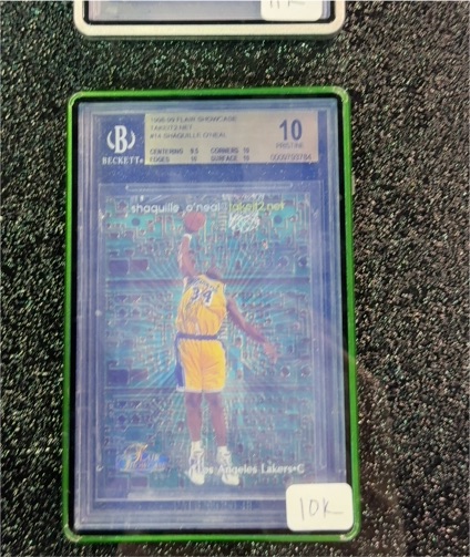 1996-97 Fleer Skybox #10 Shaquille O'Neal — front