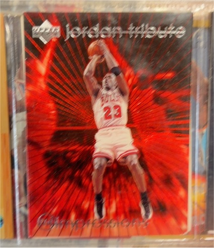1997 Upper Deck Jordan Tribute #MJ58 Michael Jordan — front