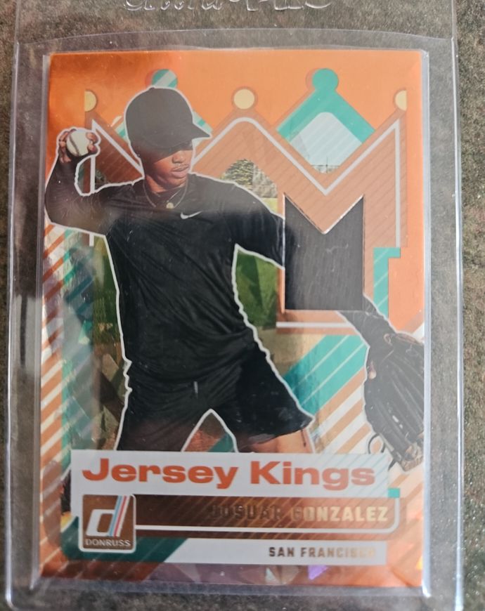2025 Donruss Jersey Kings #JK-JG Josuar Gonzalez — front