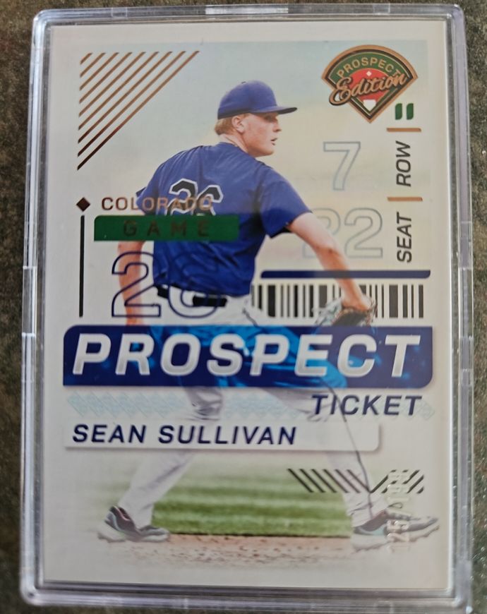 2024 Panini Prospect Edition #21 Sean Sullivan — front