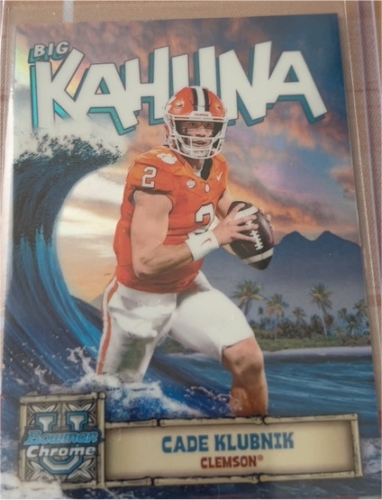2024 Bowman University Chrome #BK-16 Cade Klubnik Big Kahuna — front