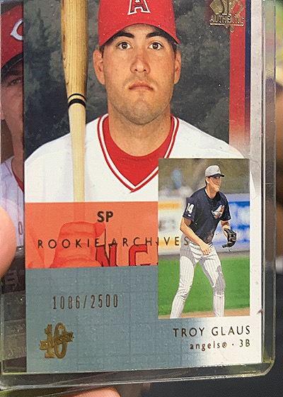 2003 Upper Deck SP Authentic #107 Troy Glaus Rookie Archives — front