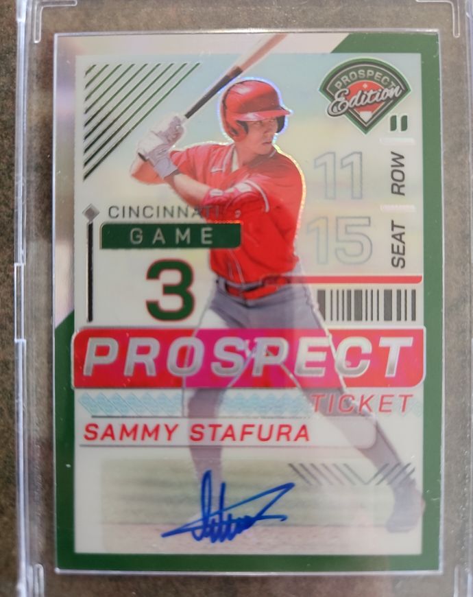 2024 Panini Prospect Edition #11 Sammy Stafura — front