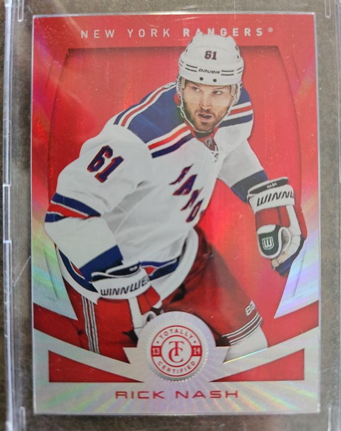 2013-14 Panini Totally Certified #61 Rick Nash — front