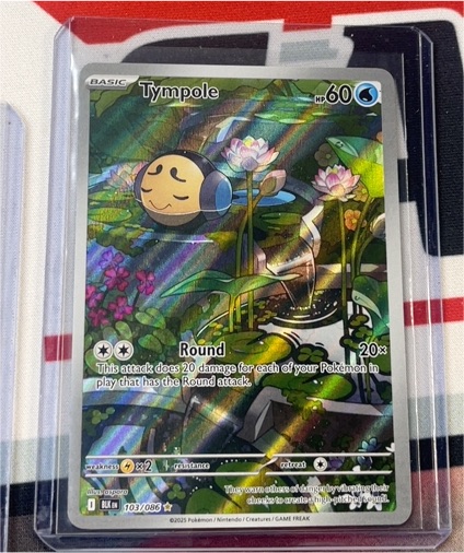 2025 Pokémon SV Black Bolt #103 Tympole — front