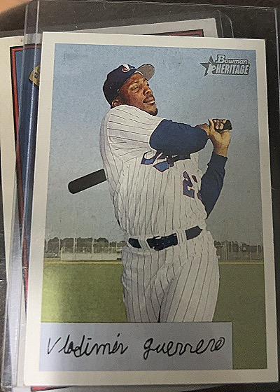 1999 Bowman Heritage #23 Vladimir Guerrero — front