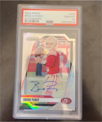 2024 Panini Prizm #249 Brock Purdy — front