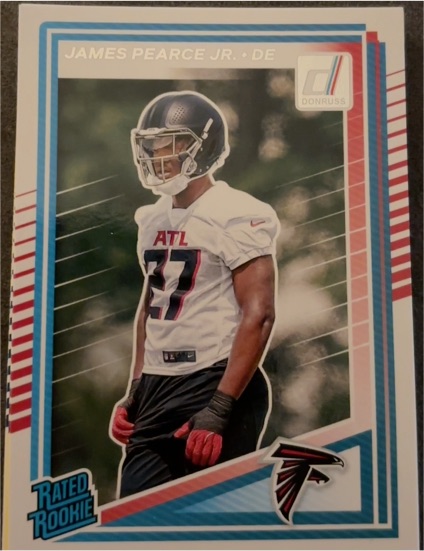 2025 Donruss #363 James Pearce Jr. — front
