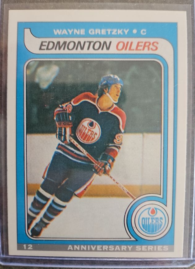 1992-93 O-Pee-Chee 25th Anniversary #12 Wayne Gretzky Edmonton Oilers — front