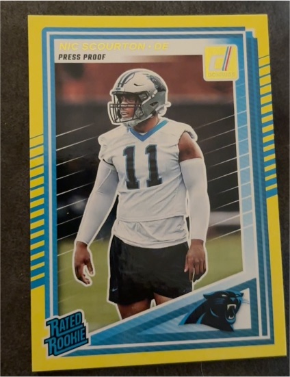 2025 Donruss #383 Nic Scourton — front