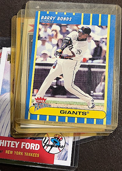 1994 Fleer Platinum Barry Bonds — front