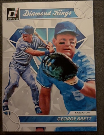 2023 Donruss Diamond Kings #5 George Brett — front