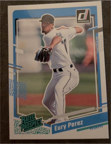 2023 Donruss #54 Eury Perez — front