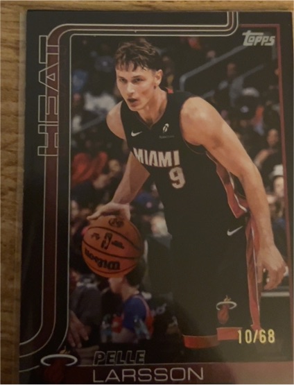 2025-26 Topps #79 Pelle Larsson — front