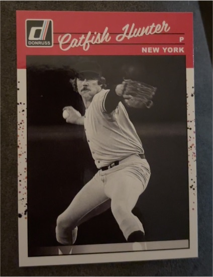 2023 Donruss Retro 1990 #275 Catfish Hunter — front