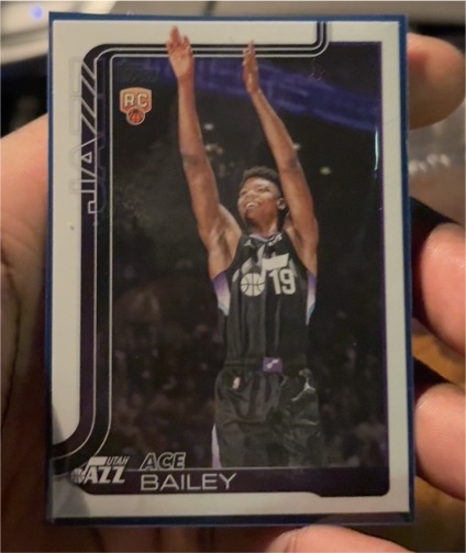 2025-26 Topps #205 Ace Bailey — front
