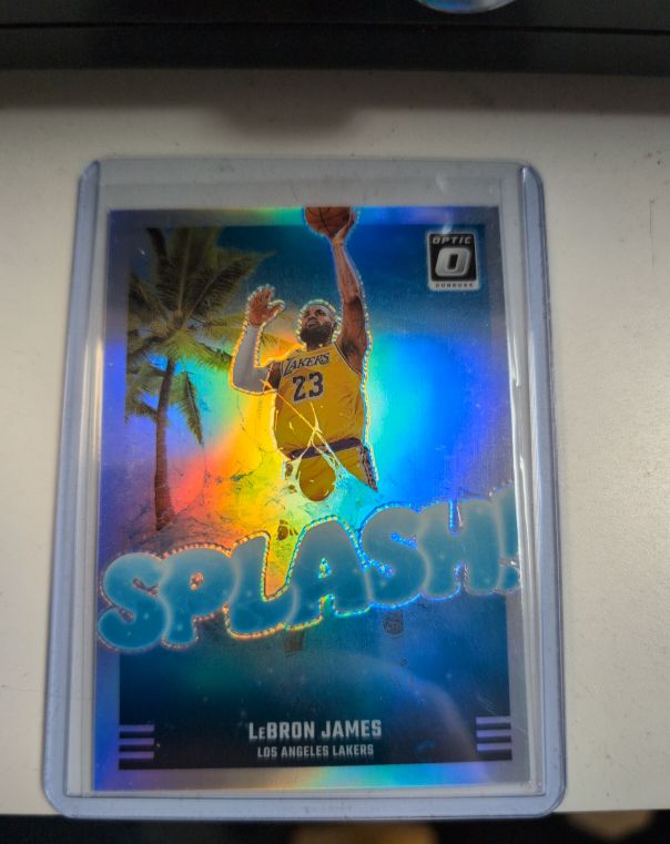 2024-25 Panini Donruss Optic #5 LeBron James Splash! — front