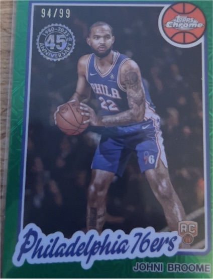 2025 Topps Chrome #94 Johni Broome — front