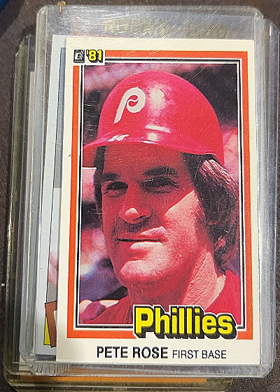 1981 Donruss #371 Pete Rose — front