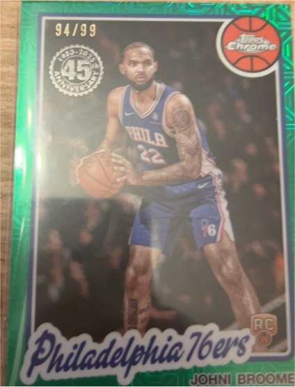 2025-26 Topps Chrome #94 Johni Broome — front