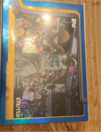 2025-26 Topps Basketball #53 Pascal Siakam — front