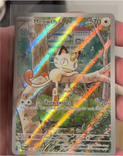 2025 Pokémon #106 Meowth — front