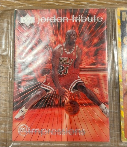 1997-98 Upper Deck Michael Jordan Tribute #MJ43 Michael Jordan — front