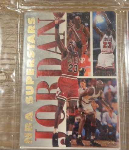 1993-94 Fleer NBA Superstars #7 Michael Jordan — front