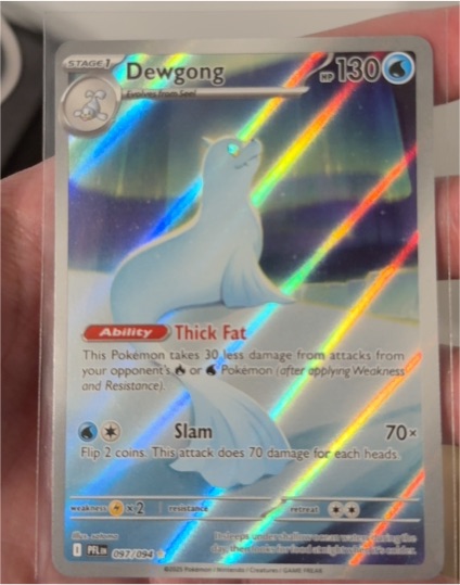 2025 Pokémon Phantasmal Flames #97 Dewgong — front