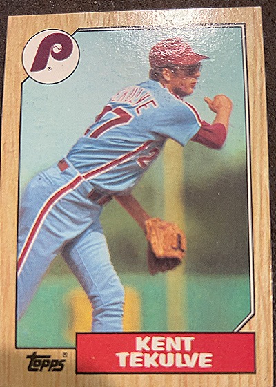 1987 Topps #684 Kent Tekulve — front