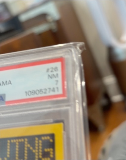 1999 Pokémon #26 PSA NM 7 — front