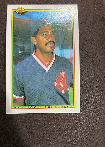 1990 Bowman #271 Tony Pena — front
