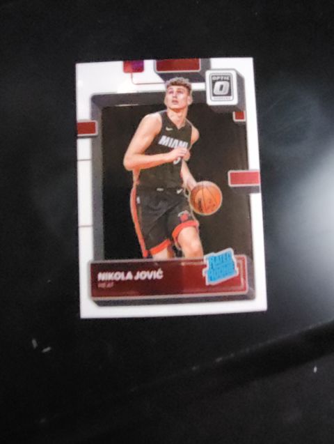 2022-23 Panini Donruss Optic #224 Nikola Jovic — front