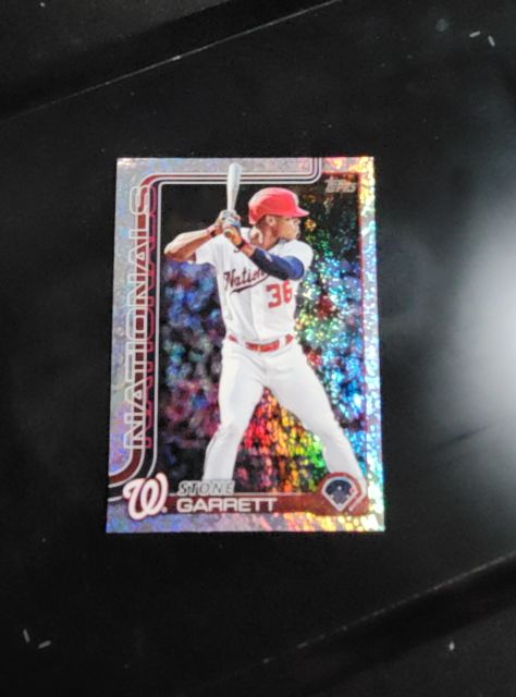 2025 Topps #601 Stone Garrett — front